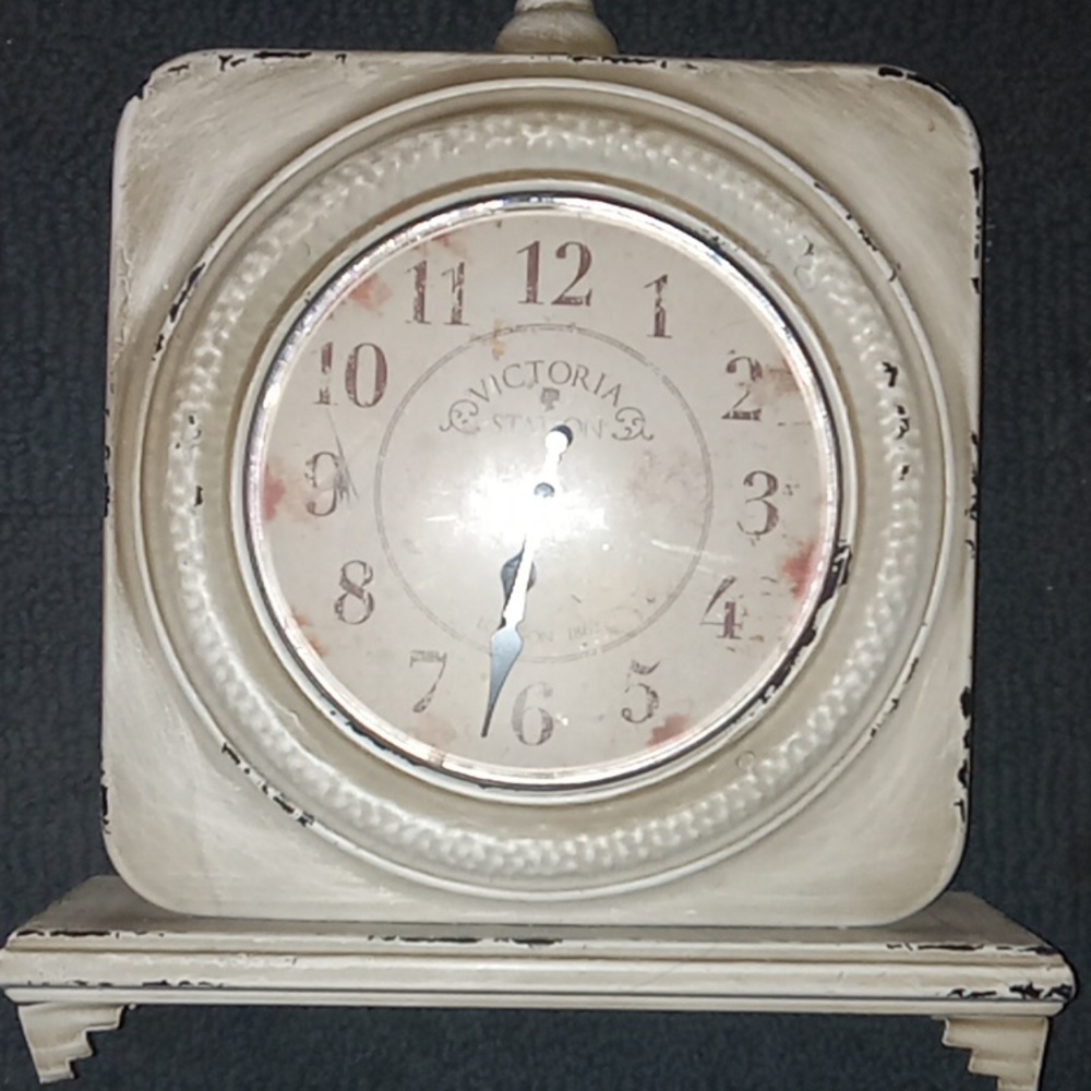 Vintage Inspired Clock- Metal